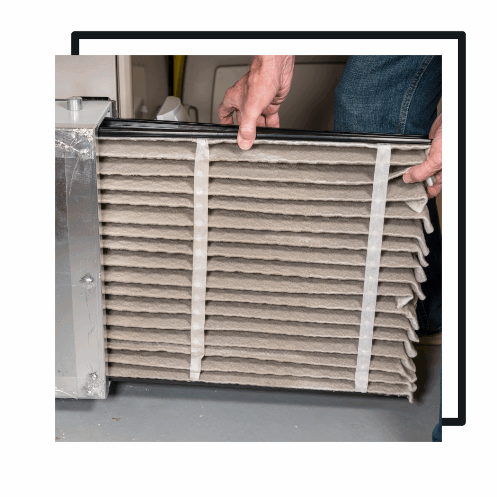 changing air filter